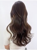 美髪韓国ヘア顔周りレイヤーロング_ba538272