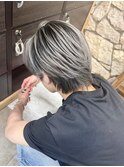 バレイヤージュ20代30代40代◎シャドールーツフェザーパーマ