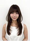 くびれレイヤー/顔まわりカット/くびれ巻き/レイヤーカット