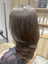 テラスヘア 三条(TERRACEhair) 髪質改善で叶える透明感艶ロンググレージュ