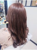 透明感ロングスタイル