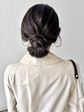 ゼスト パーク(ZEST PARK) 結婚式ヘアセットシニヨンヘア吉祥寺《宮坂》