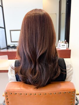 マーリャヘアー(mallia hair) レイヤースタイルレイヤーカットロングレイヤー小顔スタイル
