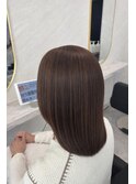 白髪ぼかしハイライト