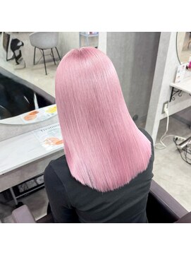 アン ブリーチ 大宮駅東口店(UN BLEACH) ブリーチ2回 ホワイトピンクカラー