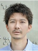 波巻きツイストスパイラルルーズパーマアクティブショート渋谷