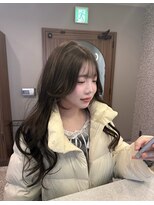 ボタン 熊本(VOTAN)&nbsp;ヘーゼルベージュ/髪質改善/中明度/韓国/レイヤーカット