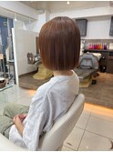 ぱっつん丸みボブ 【金沢文庫】