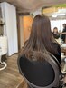 【染める前より綺麗!】カット+艶々似合わせカラー+髪質改善トリートメント