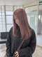 ハロヘアー(halo hair)の写真/透明感・艶感・抜け感を叶えるデザインカラーで、あなたらしい魅力を引き出す似合わせスタイルへ♪