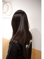ワッカ(wacca) ロング 縮毛矯正 髪質改善トリートメント 丸み
