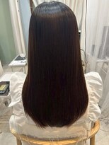 シェルベアー 銀座(ShellBear)&nbsp;超艶やかロングストレートへ導く本格縮毛矯正で理想の艶髪へ続く