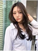 縮毛矯正髪質改善レイヤーカットハッシュカットダブルカラー