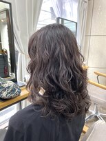 ヘアアンドメイク スタジオ ミムロ(HAIR&MAKE STUDIO MIMURO)&nbsp;レイヤーカット・コテ巻き風パーマ