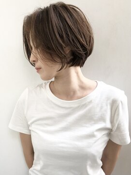 オーソ 目黒店(AUTHO) 脱白髪染め/白髪ぼかしカラー/40代/50代/明るい白髪染め/t