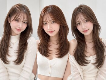 セプト 天神大名(SEPT.)の写真/天神で髪質改善カラーが人気の美容室SEPT.♪≪カット+髪質改善カラー+Tr￥6980≫透明感のある艶髪が長持ち◎