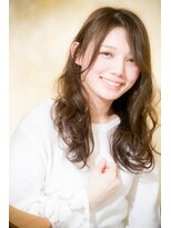 オハナ(ohana) 【ohana/表参道】簡単スタイリンググレージュカラー耳かけミディ