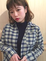 ピープル(people)&nbsp;[people] シースルーバング×ワンカールボブ