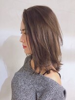 レイヤーミディアム_ブランジュダブルバングネイビーカラー