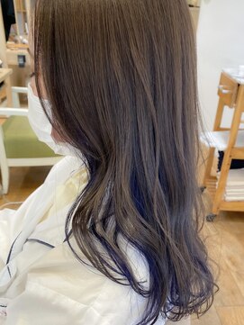 バイオレット ナゴヤ(Violet Nagoya) 【Violet】インナーカラーでネイビーパープル♪