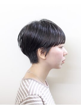 ルプラ ガーデン(le-pla garden) マッシュショート#黒髪#髪質改善#ショートボブ#豊橋#豊川#田原