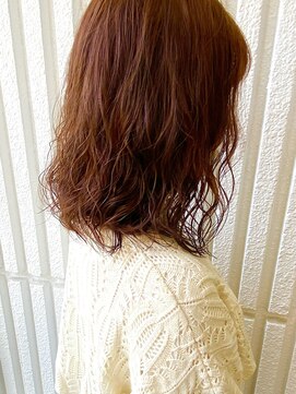 ネオリーブカップ 町田店(Neolive capu) パーマスタイル ＊ オレンジブラウン【neolivecapu町田店】