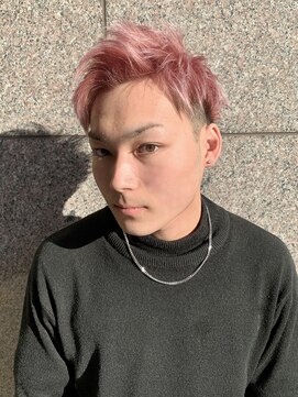 エムスラッシュ ソル センター南(M.SLASH SOL) SOLセンター南/ツーブロック/アップバング/ペールピンク