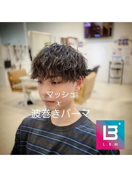 レジット メンズ ヘアサロン(LEGIT MEN's HAIR SALON) マッシュ×波巻き