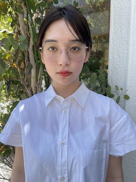 メゾン(Maison) 【Maison】耳掛け切りっぱなしボブ