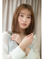 カバーヘア ブリス 志木南口駅前店(COVER HAIR bliss)&nbsp;シースルーバング大人かわいいジェシカライツZ志木10代20代30代