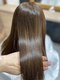 美容室ジェンテ(JENTE)の写真/酸性ストレートで髪の芯から潤いを与え、毛先までしっとりとした質感にー＊理想のストレートが叶う。
