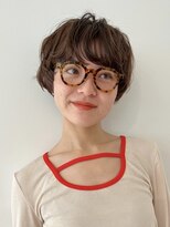 ルル 表参道(lulu.)&nbsp;マッシュショート/ベージュ