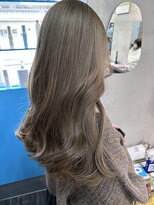 ガーデンヨコハマ(GARDEN YOKOHAMA) 韓国風ロング ハイトーングレージュ くすみカラー