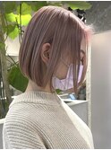 ミルクティーベージュダブルカラーインナーカラーケアブリーチ