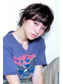 ユルウエーブ束感ショート