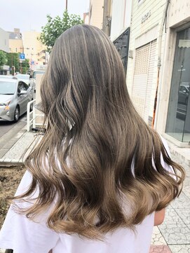 ボアップ 松山店(boappu) #ミルクティーベージュ#ハイライト#韓国ヘア#外国人風