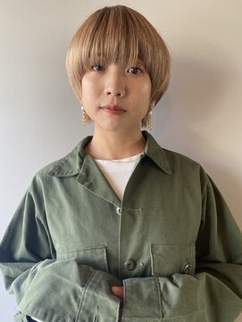 ケシキ 佐賀(keshiki) ハイトーンマッシュショート