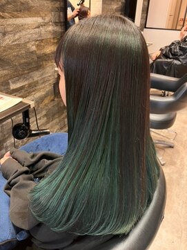 アレグラ(alegra) アンブレラカラー　グリーン