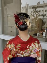 クリアーオブヘアー 池下店(clear OF HAIR)&nbsp;卒業式セット/ シニヨンアレンジ