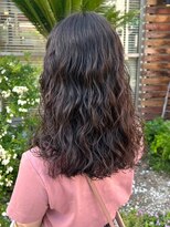 ナカオコアフュール(NAKAO COIFFURE)&nbsp;ウェーブパーマ　ロングパーマ　セミロング　ダメージレス