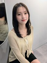 リングヘアギンザ(Ring hair GINZA) 【Ring】顔周りレイヤー×暗髪