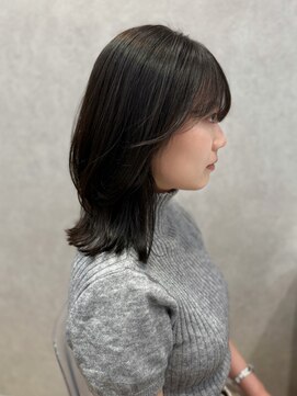 ロンド フィーユ(Lond fille) 大人可愛い外ハネナチュラルボブ