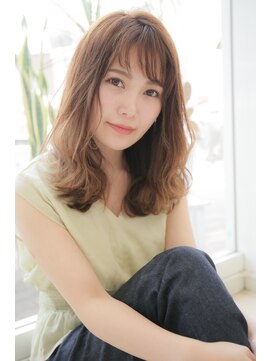 くせ毛風カールパーマ×前髪小顔☆30代40代50代60代