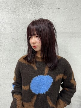 ヘアー バトン(hair vaton) レッドヴァイオレット