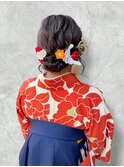 袴着付け&ヘアセット【Treno.吉祥寺】