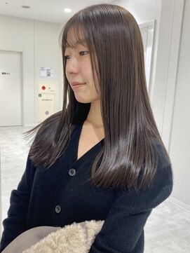 ケンジ 横浜(KENJE) やわらかグレージュ/ベージュ/透明感カラー/横浜