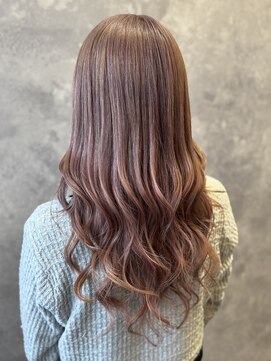 ザ ラブズ ラフズ ヘアー 本店(the loves laughs hair) ピンクベージュ/ダブルカラー/髪質改善トリートメント