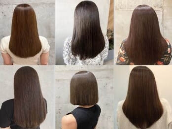 ニューカマー バイ ヘッドライト シブヤ(NEW COMER by HEADLIGHT shibuya)の写真/【カット＋縮毛矯正¥8,000～】★艶髪★しなやかで扱いやすいナチュラルストレートへ【渋谷】【平日割】