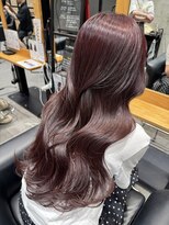 レックスヘアーインターナショナル(ReX HAIR INTERNATIONAL)&nbsp;【山嵜　栞】ボルドーカラー/ブリーチなしカラー/心斎橋