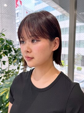 シー 柏(sii.) 外はねボブ/柏/ボブ/ショートボブ/ショート/前髪あり